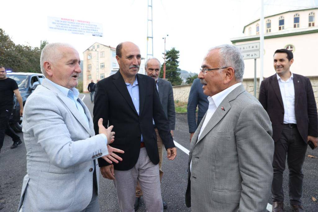 FATSA YASSITAŞ’TA YOL SEVİNCİ